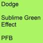 Preview: Dodge, Sublime Green Effect, PFB.